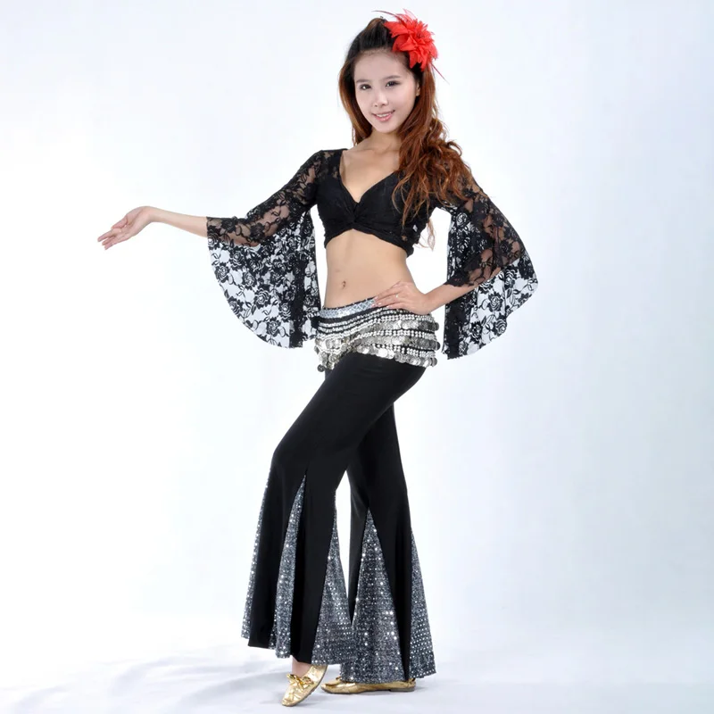 

2016 The new Lace Top + fishtail skirt belly dance clothing belly dance clothes belly dance wholesale clothing Monopoly