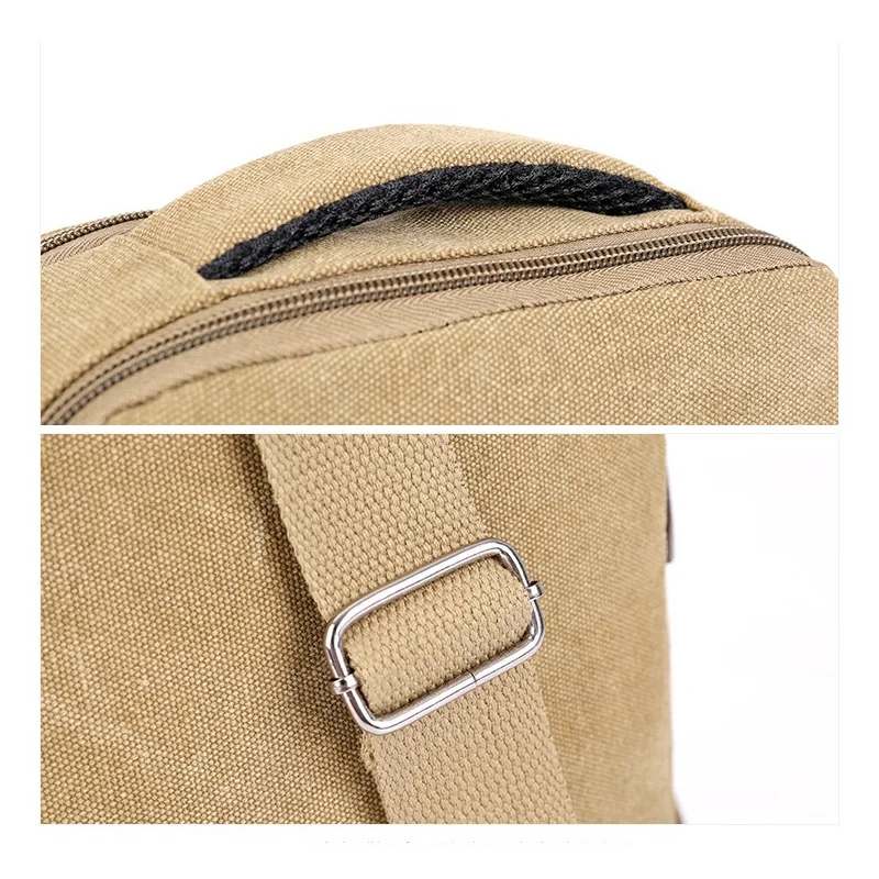 Мужская Холщовая Сумка Amarte маленькая через плечо цвета хаки 2018|crossbody bags for men|am bagbag