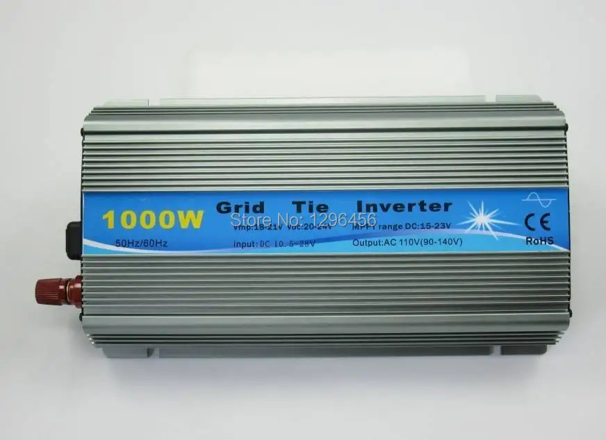 1000W 18V на сетке микро инвертор 10 5 28VDC к AC90 140V или AC190 260V выход солнечной энергии