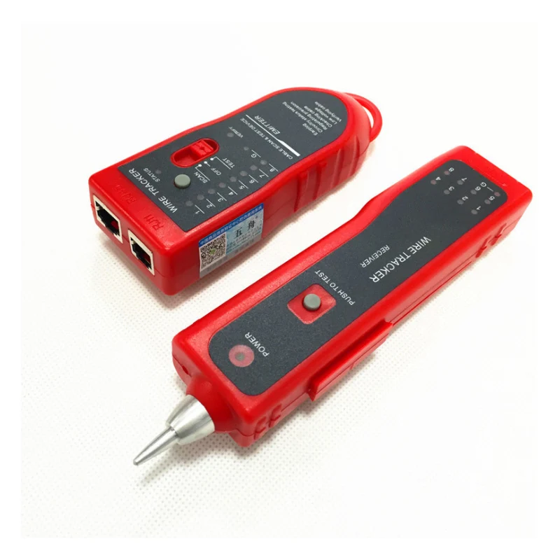 Инженерные Связь Сеть кабельного тестера Линии Tracker Telecom RJ45 RJ11 проводки адаптер