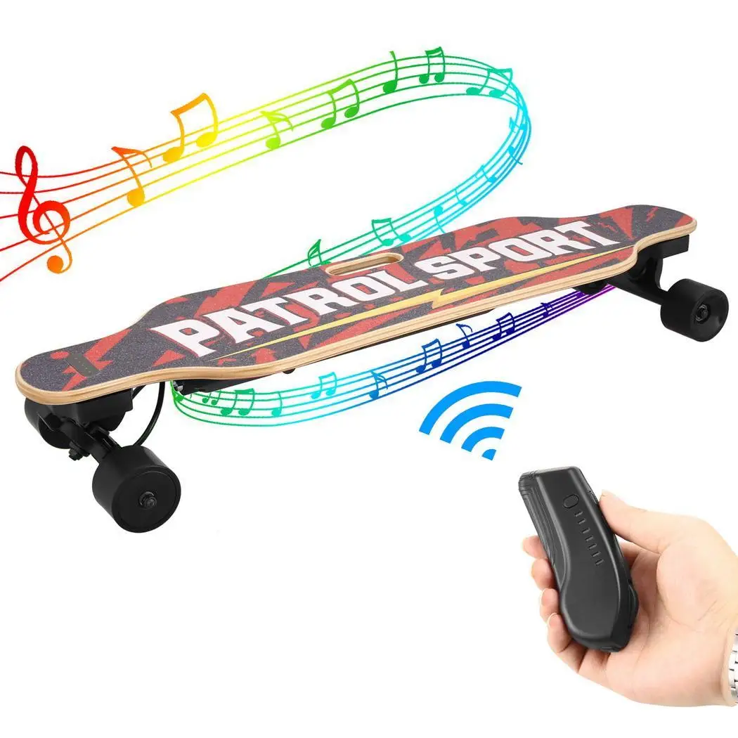 

ANCHEER 4 Wheel Electric Skateboard Dual Motor Remote Wireless Bluetooth Control Scooter Hoverboard Longboard