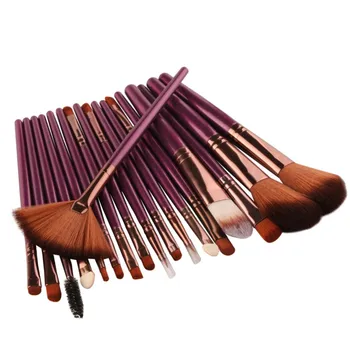 

Pro 18 Pcs Makeup Brushes Set Foundation Contour Powder Eye Shadow Eyeliner Lip Blending Brushes Cosmetic Beauty Make Up Tools