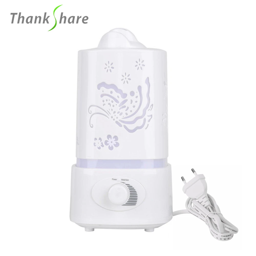 

Ultrasonic Air Humidifier Fogger LED Night Light Carve Aromatherapy Oil Aroma Diffuser Mist Maker Diffusor for Home Office 1.5L