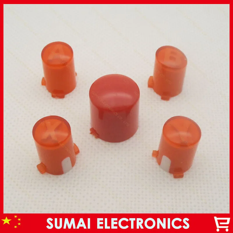 

5set ABXY Buttons for XBOX 360 XBOX360 Wireless Controllor (color send random,not surely send red color)
