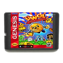 Uwol Quest для денег игры Картридж Новые 16 бит карточная игра для Sega Mega Drive/Genesis Системы