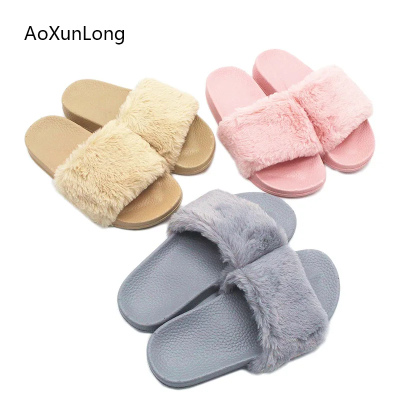 Женские теплые Шлепанцы из искусственного меха размеры 36 41|Тапочки| |
