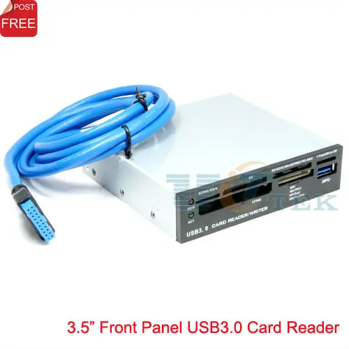 USB 3.0 Internal Card Reader All in 1 SD TF CF MS M2 SDHC SDXC 19/20pin