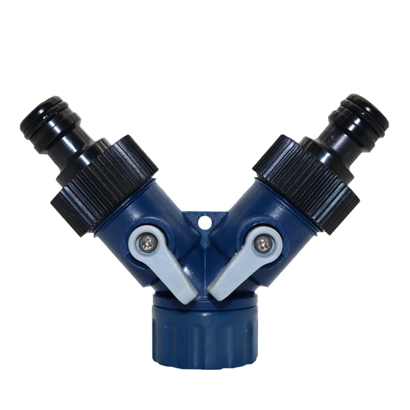 20pcs Y Shunt Adapter Connector And G3 / 4 '' Faucet Garden Hose