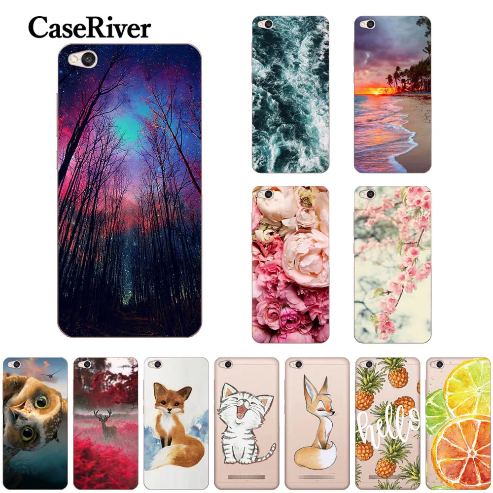 CaseRiver чехол для Xiaomi Redmi 4X мягкий тонкий силиконовый защитный из ТПУ чехлы 4x|case