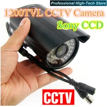 Best price 1200TVL Waterproof Security camera HD Outdoor CCTV Camera IR Sony CCD 36 IR LEDs