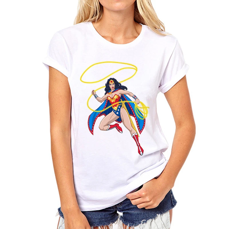 Camiseta con estampado de Wonder Woman para mujer, ropa Sexy Punk de moda, Camisetas  estampadas de la Sra. superman, batman, war, N5 9 2020|print  t-shirt|fashion t-shirtt-shirt fashion - AliExpress