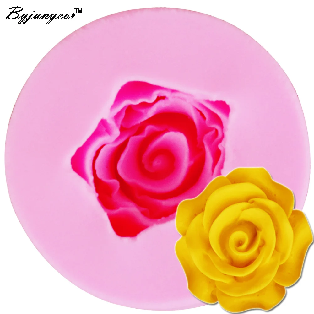 Epoxy Rose Flower 3d Candle Soy Wax Mould Scented Soap Handmade