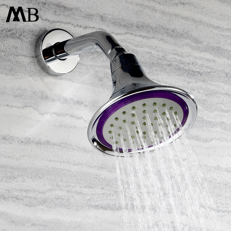 Rainfall Shower Heads ABS Plastic Shower Head Filter Bathroom Fittings