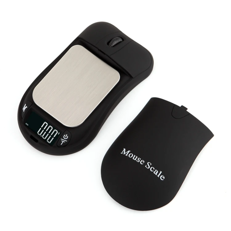 Mini Gem & Jewelry Digital Carat Pocket Scale Kitchen Mouse Scale 500g/0.01g 