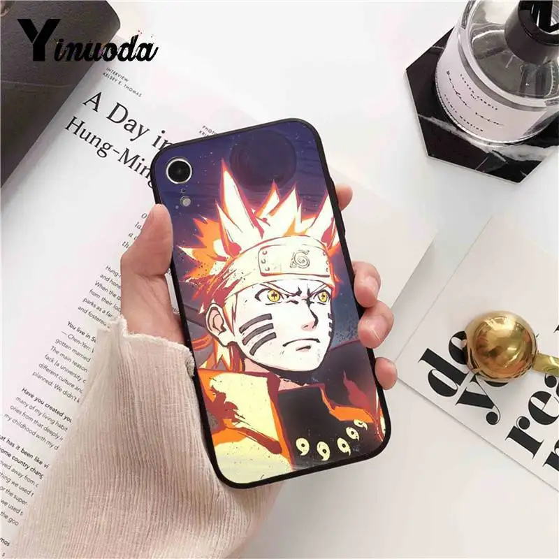 Yinuoda аниме Наруто Акацуки Coque Shell чехол для телефона для iPhone 8 7 6 6S 6Plus X XS MAX 5 5S SE XR 10 чехол 11 11pro 11promax - Цвет: A15