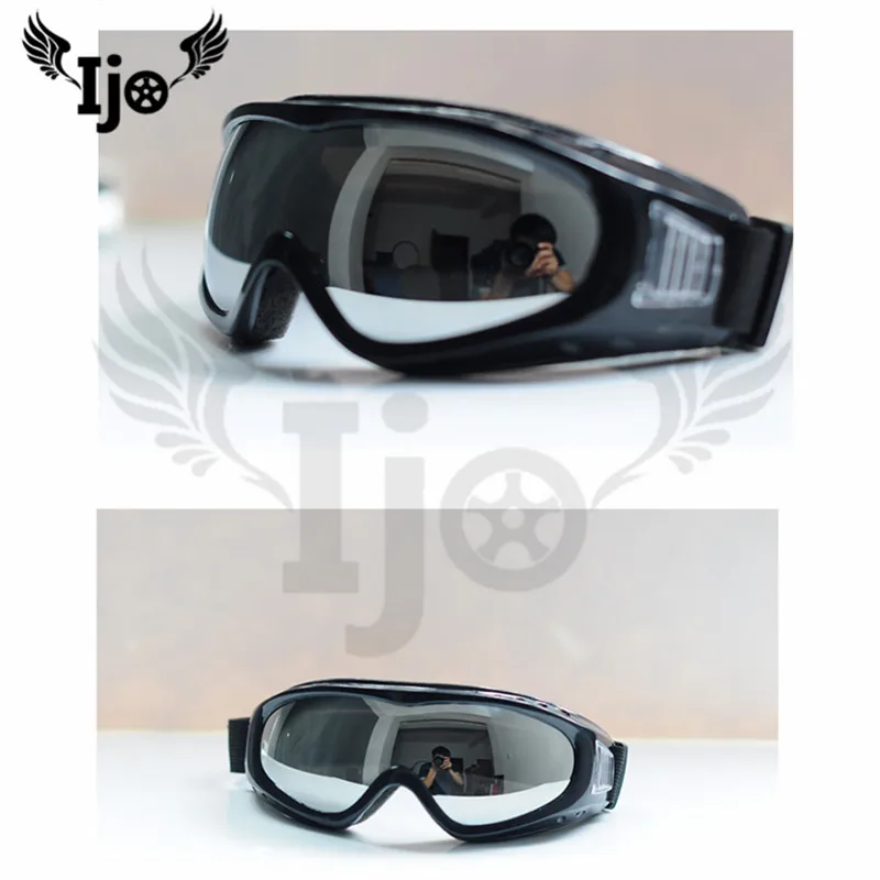 الأزياء mx steampunk من الثعلب سباق الصيد الرماية نظارات المتسابق الرياضة moto شطب الطريق التزلج قناع الصليب moto واضح نظارات