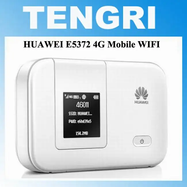 Разблокированный HUAWEI E5372 4G 150 Мбит/с LTE Cat 4 кармана беспроводной Wi-Fi роутер точки