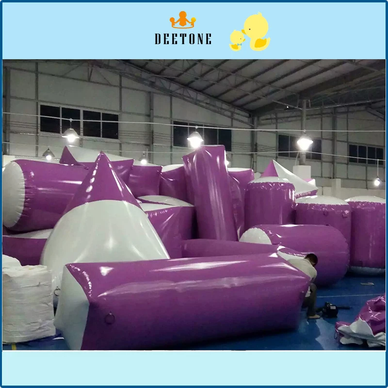 Newest design PVC Giant Custom floating pipe Inflatable Pool Float in