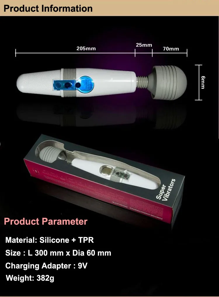 Touch Magic Wand Vibrator