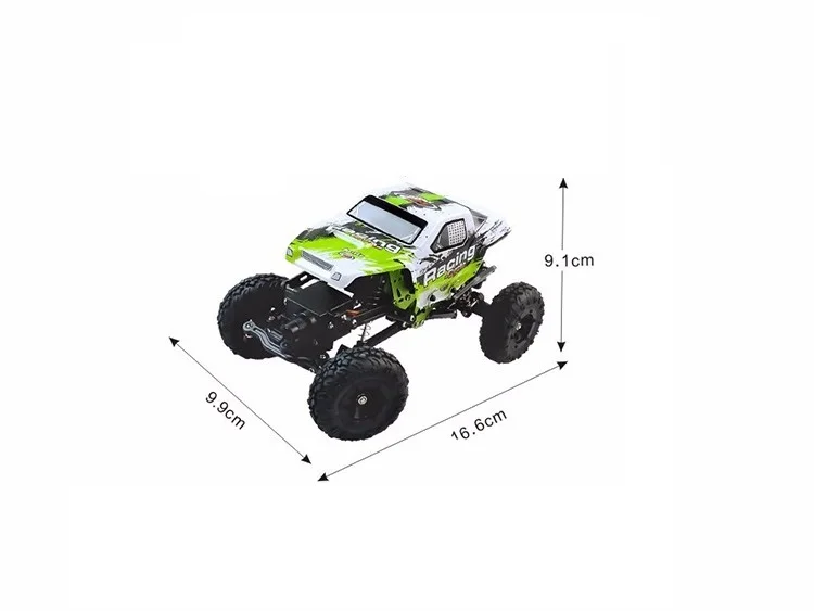 WLToys 24438 1:24 RC гоночный автомобиль масштаб 4WD Рок Гусеничный RC автомобиль внедорожный пульт дистанционного управления детские игрушки