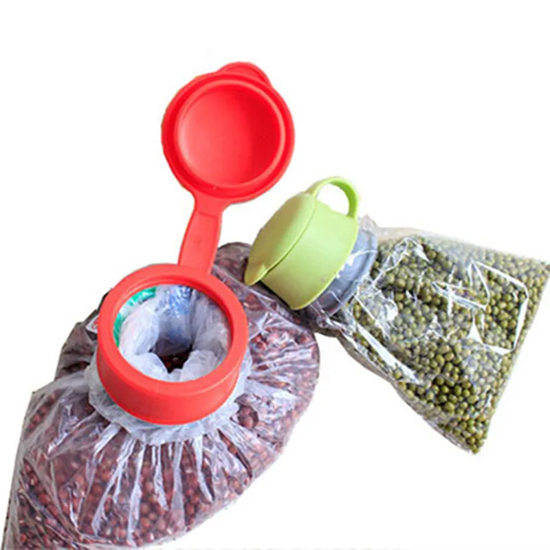 plastic Bag Clips 2PCS/LOT Food sealing device clips Round shape Food