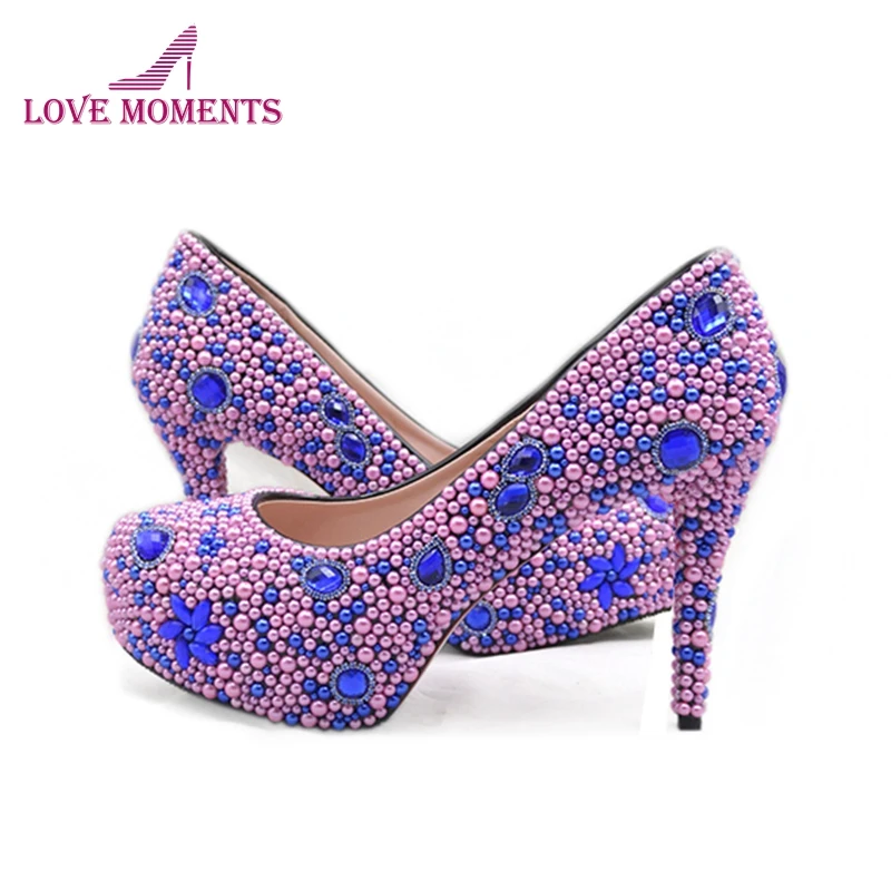 Beautiful Design Purple and Royal Blue 