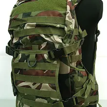 Тактический Molle Patrol Rifle gear Рюкзак Камуфляжный, для лесистой местности BK OD CB Камуфляжный цифровой Аккумуляторный