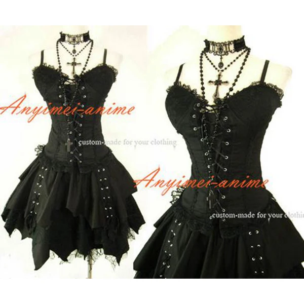 

Gothic Lolita Punk Fashion Jacket Dress Cosplay Costume Tailor-made[CK1023]
