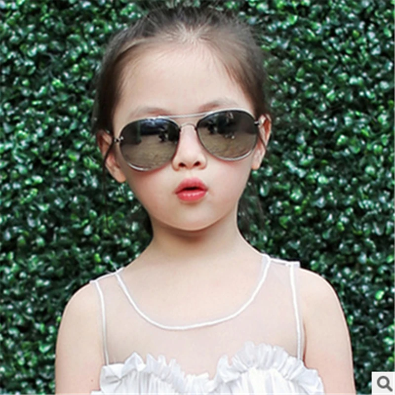 Круглая рамка в стиле ретро очки для childrenarrow детская Sunglasses2018 Новая модная Корейская солнцезащитные очки UV400