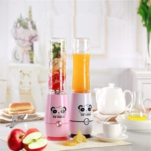 Новая панда мини 600 мл портативная Автоматическая электрическая соковыжималка для фруктов многофункциональная здоровая соковыжималка-Бутылка Чашка-миксер блендер