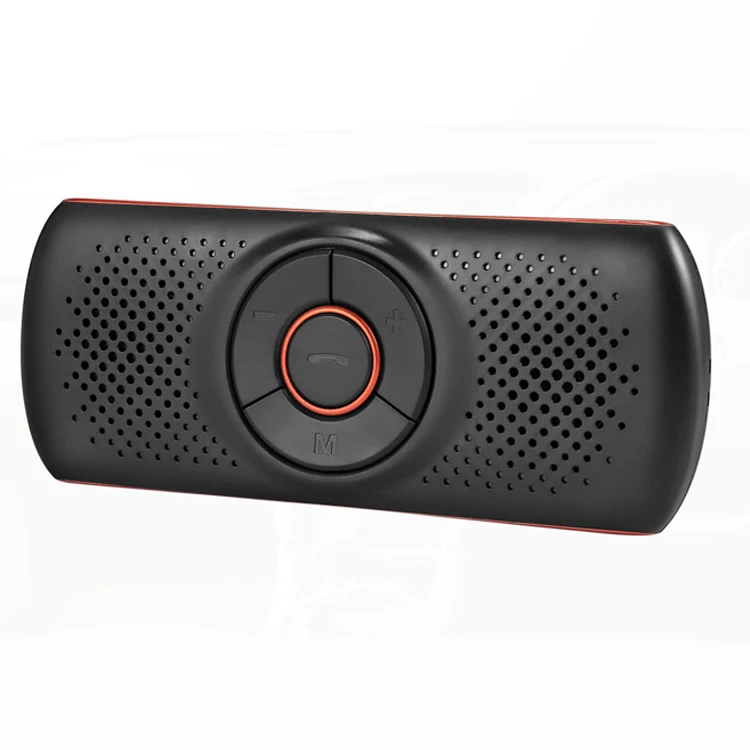 JINSERTA Bluetooth 4,2 EDR динамик телефон SIRI 3 Вт динамик автомобильный комплект громкой связи MP3 плеер TF воспроизведение музыки подключение 2 телефона - Название цвета: Оранжевый