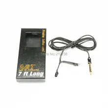 1 шт., новинка, 7 футов, длинные, Promium, красные, черные, тату, зажим, шнур для питания, тату машина, Fuente de alimentacin, тату