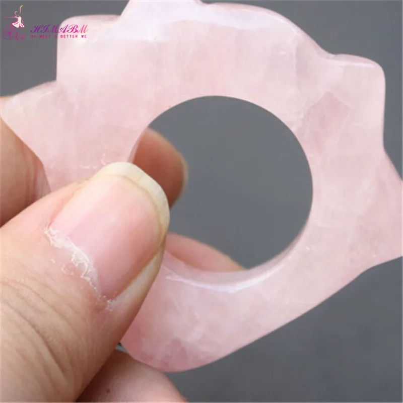 Natural rose quartz pink jade massage ring Gua Sha Board for finger or body reiking healing item relax tool acupunture point Natural rose quartz pink jade massage ring Gua Sha Board for finger or body reiking healing item relax tool acupunture point