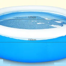 Высокое качество Семья бассейн младенческой для раскрашивания надувной бассейн Ocean утолщение пул круглый складной бассейном