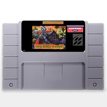 Super Ghosts Ghouls’n EUA Versão 16 pouco Grande 46 pinos Cinza Cartão de Jogo Para O Jogador Do Jogo NTSC