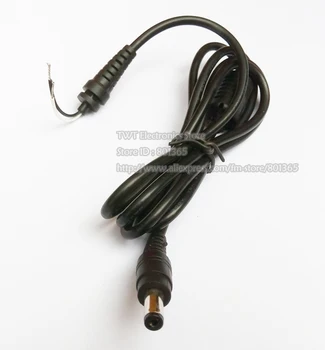 

DC 5.5x2.1mm Power Supply Plug Connector With Cord Cable About 1.2M/Free shipping/10PCS