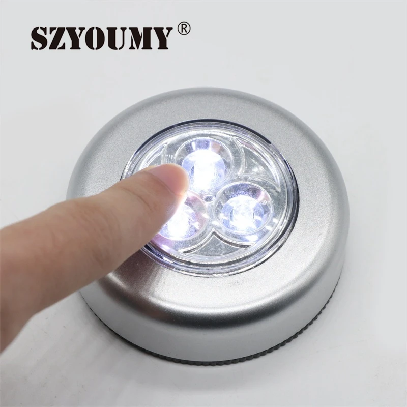 SZYOUMY 50 Pcs 3 font b Led b font Touch font b Night b font Light