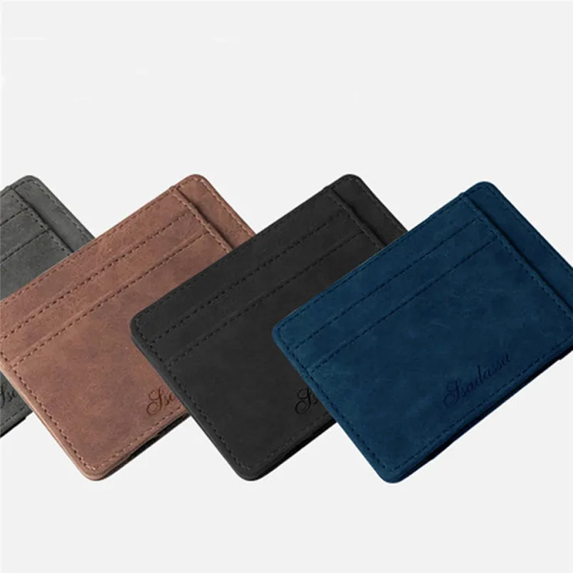 

Men wallet Multi-card Card Holder Wallet Frosted Fabric Card Holder wallet men 2019 Hot Sales B1