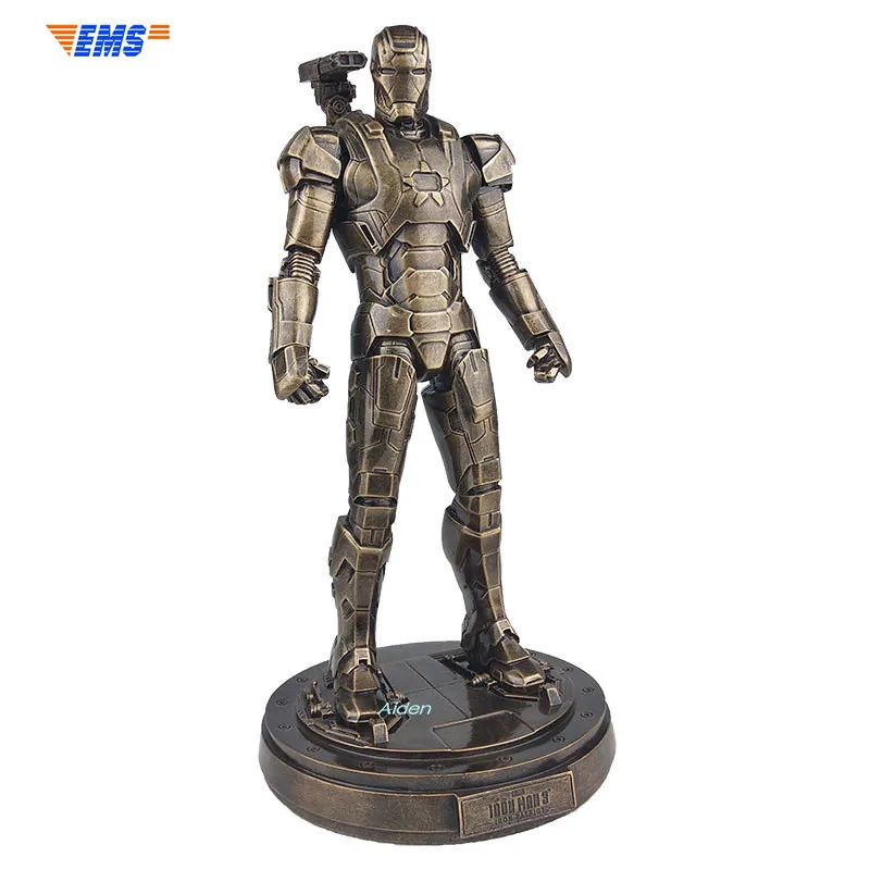 

13"The Avengers 4 Iron Man Tony Stark Patriot 1:6 Superhero Decoration GK Action Figure Collectible Model Toy BOX 33CM L304