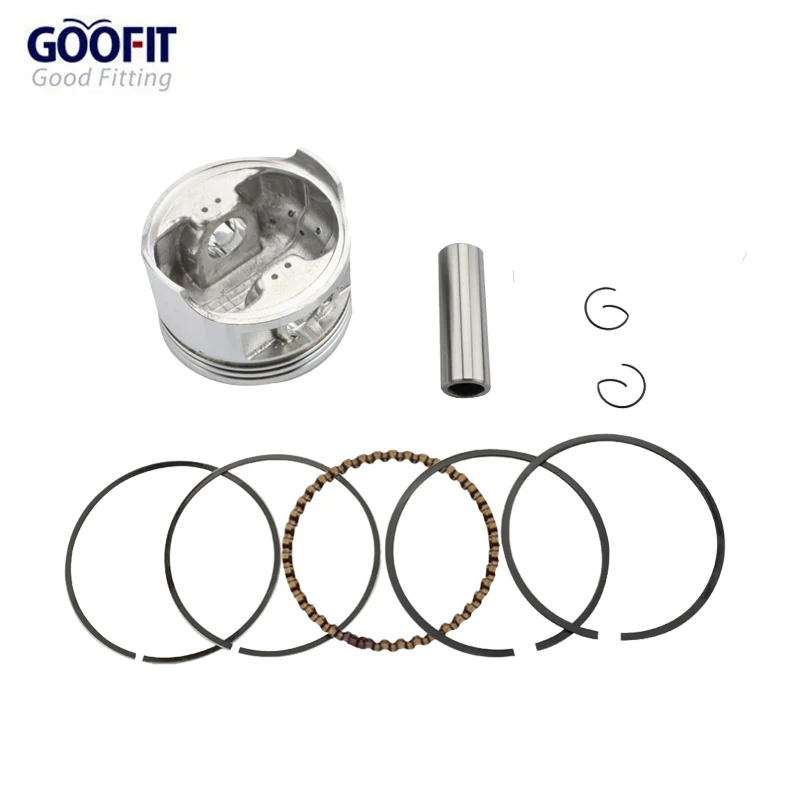 Комплект Piston GOOFIT 63 5 мм для CG 200cc ATV Go Kart мопеда скутера K082 022|63.5mm piston|piston kitscooter piston kit
