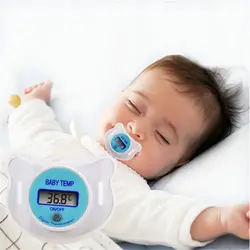 Детская Соска-термометр спецодежда медицинская силиконовые соски ЖК дисплей Цифровой Детский термометр здоровья обеспечение