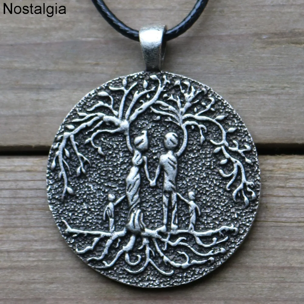 

Nostalgia Tree Of Life Yggdrasil Family Tree Viking Necklace Nordic Amulet And Talisman Wicca Pagan Jewelry