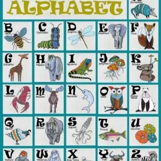 Alphabet Poster Poster Print by Shanni Welsh (20 x 24)