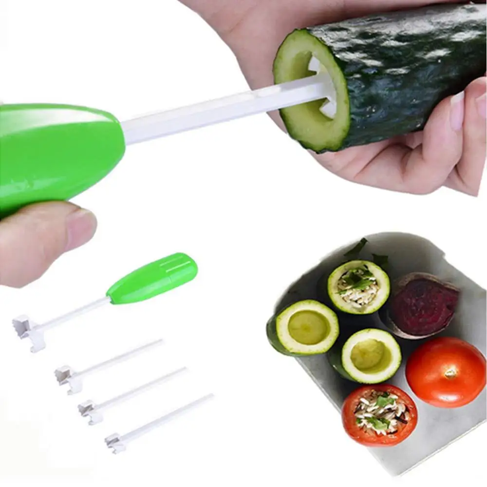 Vegetable Core Digging Device The Perfect Corer For Stuffed Vegetables