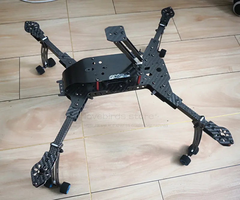 DIY FPV воздушный Дрон DH410 pro складной 3K из чистого углеродного волокна Квадрокоптер