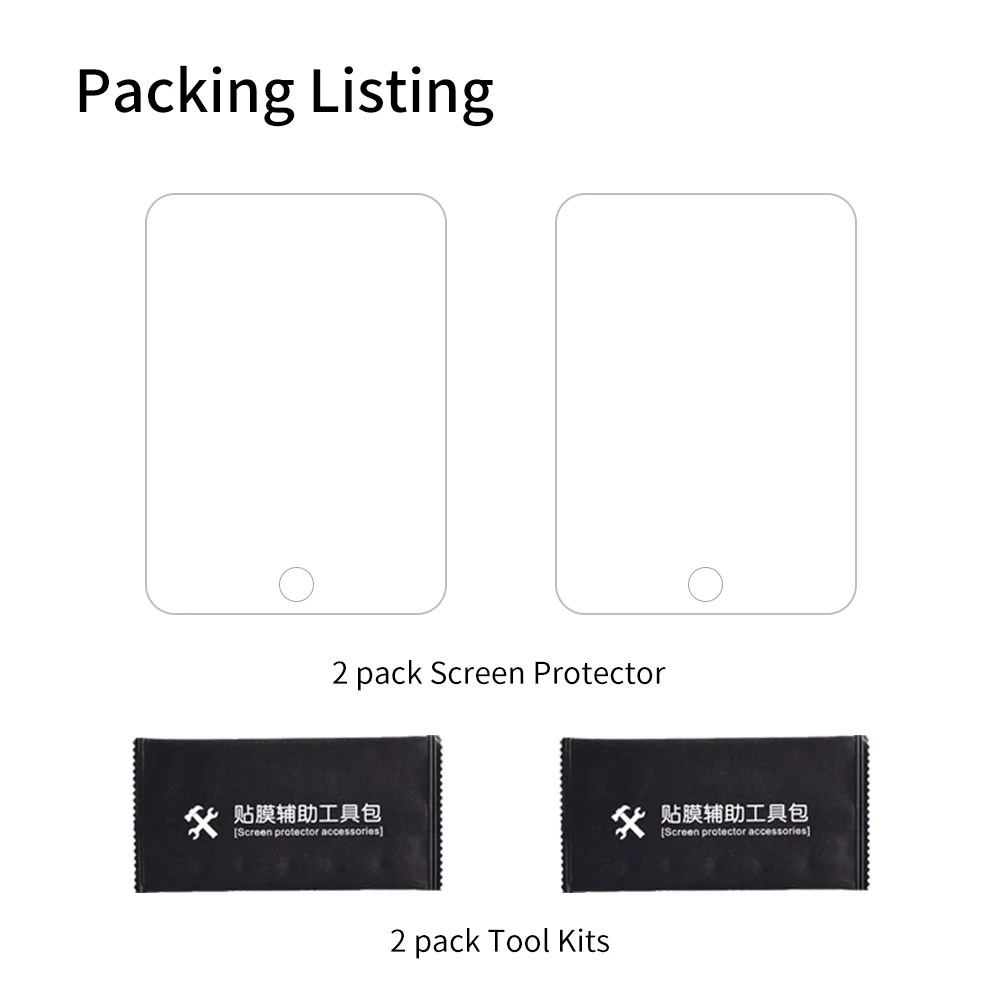 Для Ipad2018 Защитное стекло для экрана для Apple Ipad Mini2345 Air2 Pro 10,5 9,7 планшет закаленная пленка - Цвет: ipad mini 5 7.9