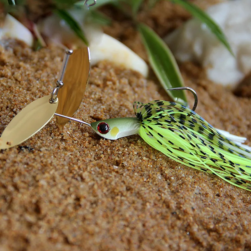Геркулес 4 шт. приманка для ловли рыбы 3/8 oz Приманка Minnow приманки Спиннербейт
