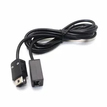 1.8m Game Controller Extension Cable Cord Wire Gamepad Cables Line Black For Nintendo For NES Controller For Wii Controller