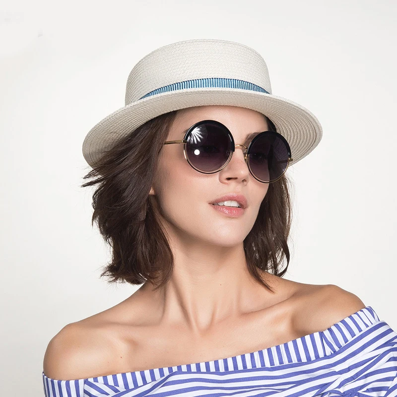 

Sedancasesa Fashion Summer Hats for Women Sun Visors Cap Ladies Hat UV Protection Travel Beach Caps for Girls Sombreros