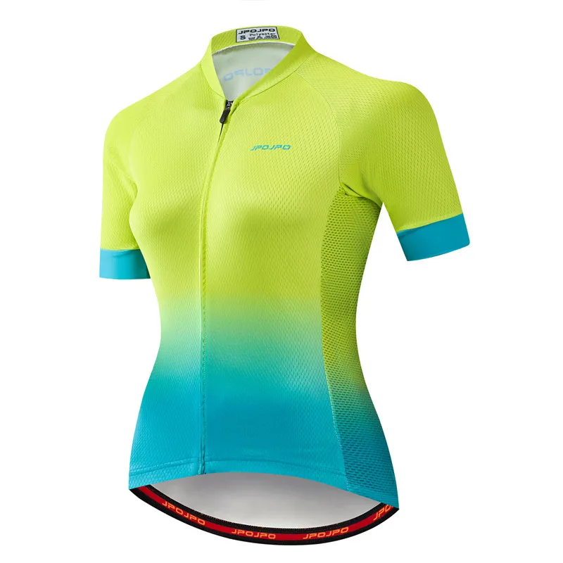 Велоспорт Джерси Женская велосипедная одежда из Джерси для горного велоспорта Топ Майо Лето Гонки Дорога Горный Спорт рубашка женская дышащая розовая - Цвет: 3